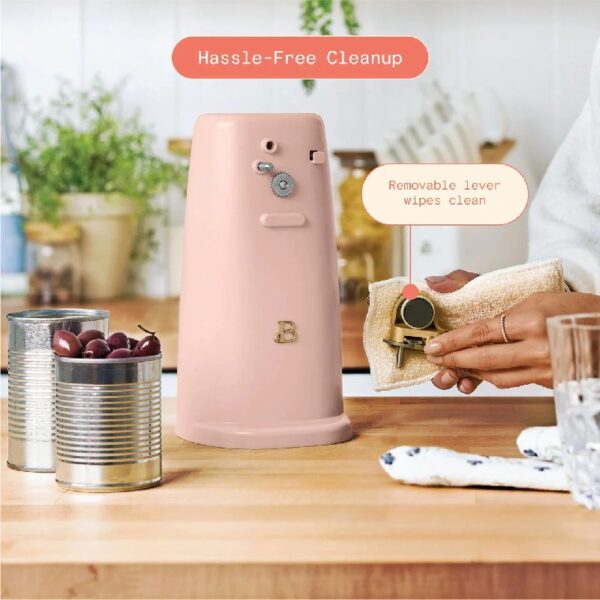 Easy-Prep Electric Can Opener, White Icing by Drew Barrymore