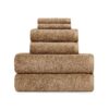 Gardens PowerLoft AIRRICH® Cotton 6-Piece Towel Set, Rich Black
