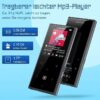 D22 Portable MP3 Player/Black 32GB FM 1.8''/Touch Button/5.0 Bluetooth/Multilingual