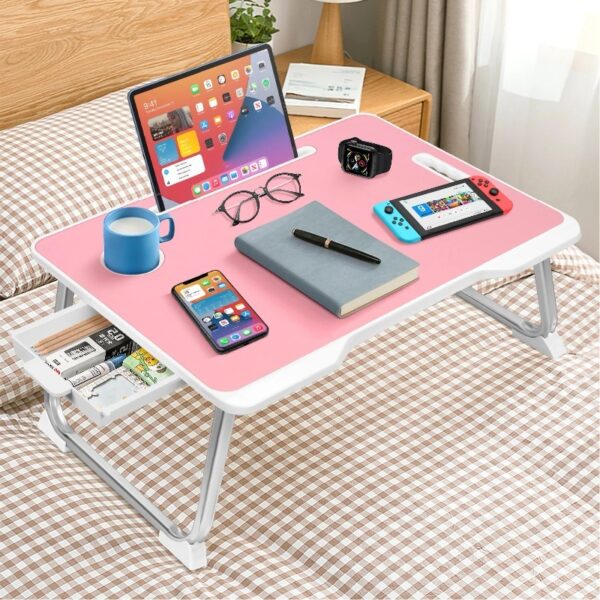 Livhil Large Lap Desk for Bed | Laptop Table, Portable Lap Desk, Home Office Room Laptop Desk for Bed Table Floor Table, Floor Desk for Adults (Black)