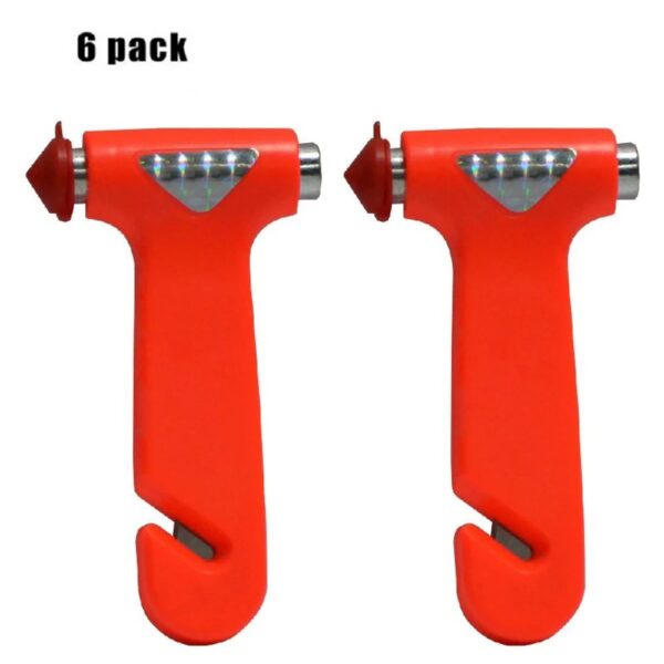 Bright Orange Seatbelt Cutter Window Breaker Emergency Escape Multi Tool