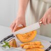 19PCS Kitchen Utensils Set for Cooking, 11 Cooking Utensils, 6 Knife set Beige,3 Utensil Sets,utensilios de cocina