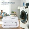 Queen Size Mattress Topper,400TC 100%Cotton Cooling Mattress Pad Cover Extra Thick Alternative Fill Pillow Top Cooling Bed Topper and Hotel Mattress Protector