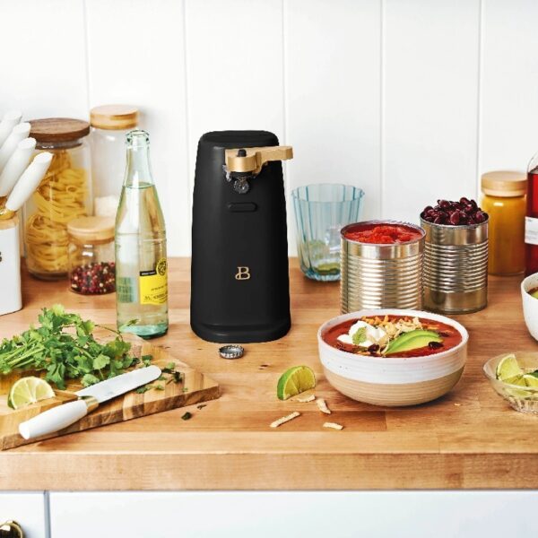 Easy-Prep Electric Can Opener, White Icing by Drew Barrymore