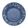 12-Piece Daisy Bamboo Melamine Dinnerware Set, Blue