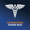 6-Mode Powerpulse Therapeutic Massage Showerhead Chrome XAU-643E