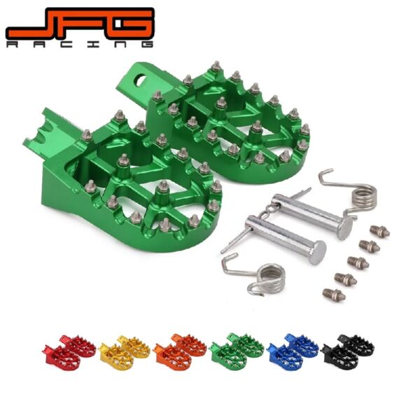 Motorcycle Universal CNC Colorful Footpeg Footrest Foot Pegs