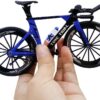 Bicycle Ornament Vehicles Mountain Bike Toy Model Decoration Crafts for Home (Blue#2)