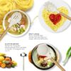 oannao Silicone Cooking Utensils Set - 446°F Heat Resistant Silicone Kitchen Utensils for Cooking,Kitchen Utensil Spatula Set w Wooden Handles,Holder, BPA FREE Gadgets for Non-Stick Cookware (Khaki)