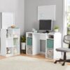 6 Cube Storage Organizer, White