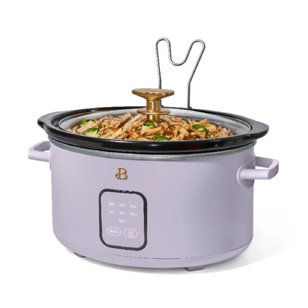 4Qt Slow Cooker with Touch-Activated Display, White Icing by Drew Barrymore