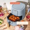 3 Qt Air Fryer with TurboCrisp Technology, White Icing by Drew Barrymore