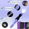 Yarniss Crochet Hooks Set with Digital Counter, 17 Sizes Light Up Crochet Hooks 2.5mm-14.0mm