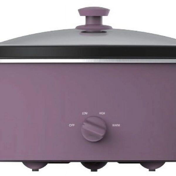 6 Quart Oval Slow Cooker, Stainless Steel Finish, Glass Lid, Model # MS54100112168S
