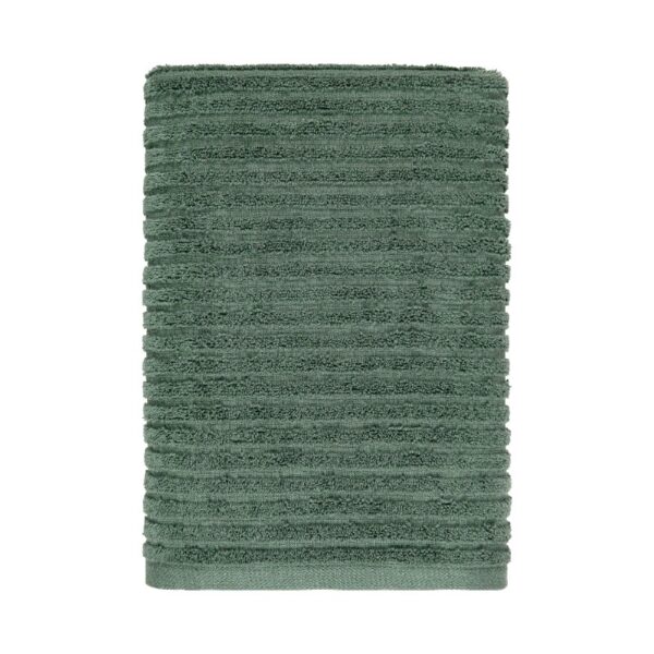 Gardens PowerLoft AIRRICH® Cotton 6-Piece Bath Towel Set, Green Ash Textured Stripe