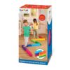 Rainbow Ridge Balance Beams Active Playset with 10 Plastic Pcs, Toddler and Preschool Toys