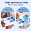 (4 pack) Fabric Rinse Laundry Odor Remover and Softener, Ocean Mist Scent, 25.5 fl oz