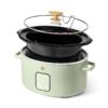 4Qt Slow Cooker with Touch-Activated Display, White Icing by Drew Barrymore