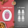 Small Spaces Air Freshener, Odor-Fighting, Baked Cinnamon Apples, (2 Pack of 2 Count)