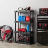 Black Plastic 4-Tier 56.2