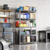 5-Tier Metal Boltless & Adjustable Storage Rack, Blue