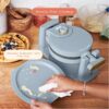 Rotating Belgian Waffle Maker, White Icing by Drew Barrymore