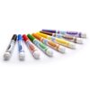 Crayola Ultra-Clean Markers, Conical Tip, Classic Colors, 8 Count | Bundle of 5 Boxes
