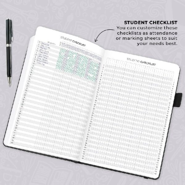 Clever Fox Teacher Planner - Mystic Blue