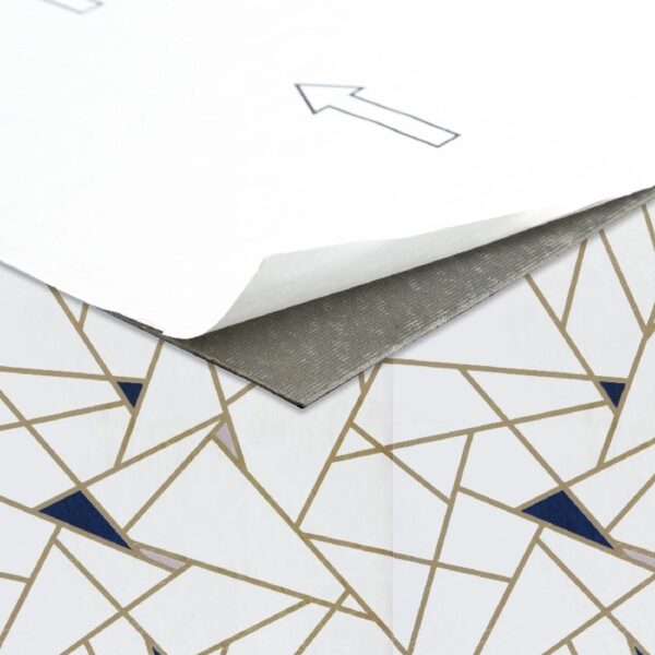 Retro Self Adhesive Vinyl Floor Tile - 20 Tiles/20 Sq. ft., 12 x 12, Slate Flooring Materials