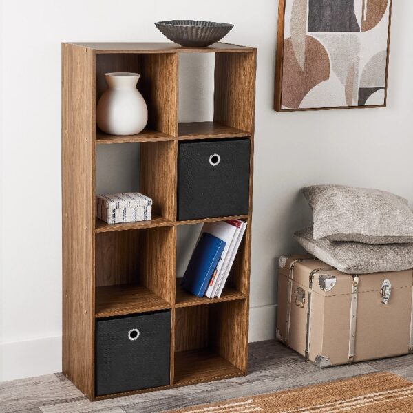 8 Cube Storage Organizer, Black