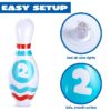 Giant Inflatable Bowling Set for Kids and Adults, Christmas Birthday Party Games, Kids Education Motor Skills Toys