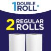 Paper Towels, 12 Double Rolls, White, Everyday Value Paper Towel