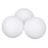 (4 pack) 15Pk White Hollow Practice Golf Balls