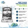 Washing Machine Cleaner and Dishwasher Cleaner Tablets Bundle - 24 Pack Each