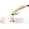 1200W Power Steam Press, Black Trim / White Body