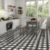 Retro Self Adhesive Vinyl Floor Tile - 20 Tiles/20 Sq. ft., 12 x 12, Slate Flooring Materials