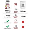 Total Beets Blood Pressure Support Soft Chews, Beetroot Gummies Alternative, Beet Supplement, 60 Chews by