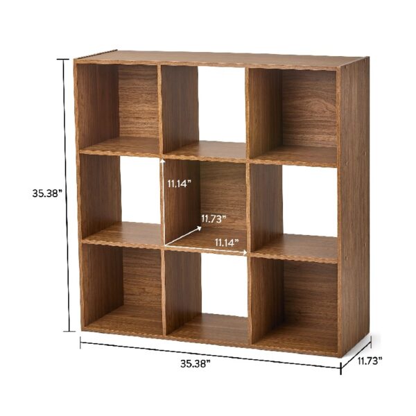9 Cube Storage Organizer, Spring Pine