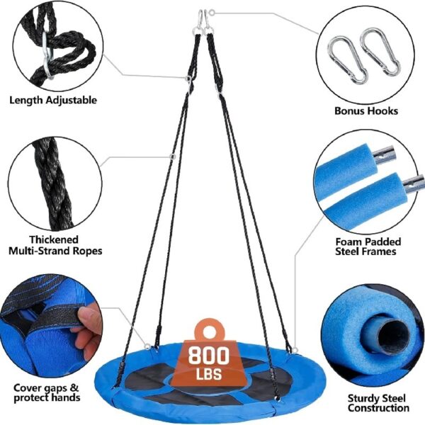 Saucer Tree Swing Set 40