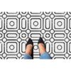 Retro Self Adhesive Vinyl Floor Tile - 20 Tiles/20 Sq. ft., 12 x 12, Slate Flooring Materials