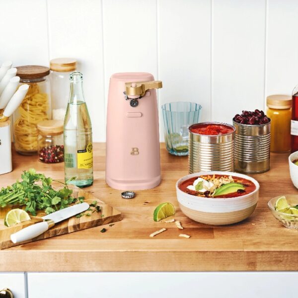 Easy-Prep Electric Can Opener, White Icing by Drew Barrymore