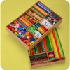 Dan And Darci Arts And Crafts Vault Supply Set Box Craft Kit 1000 Plus Piece