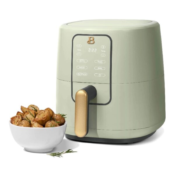 3 Qt Air Fryer with TurboCrisp Technology, White Icing by Drew Barrymore