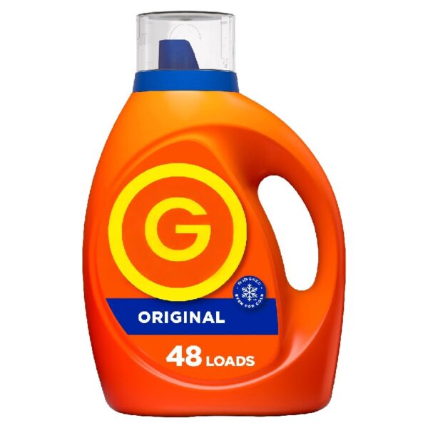 Liquid Laundry Detergent, Original Scent, 63 fl oz, 48 Loads