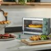 4 Slice Countertop Toaster Oven with 3 Settings, includes Baking Rack and Pan, Black, New