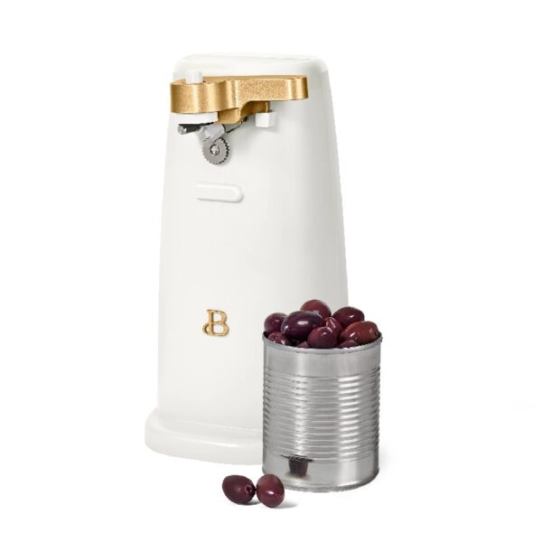 Easy-Prep Electric Can Opener, White Icing by Drew Barrymore