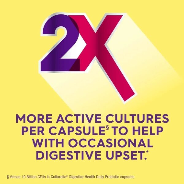 Ultimate Strength Probiotic Supplements, Helps Digestive and Gut Health, for Men and Women, 30 Count