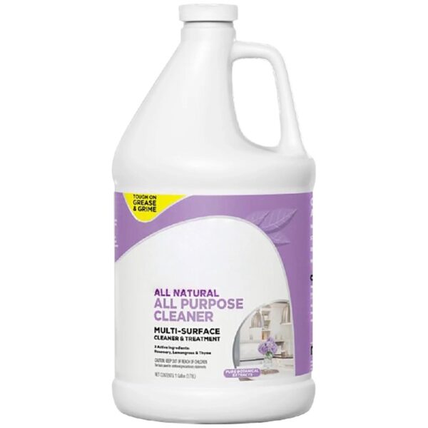 All-Purpose Cleaner - Non-Toxic, Rinse-Free Multipurpose Cleaning Supplies, Biodegradable 1 Gallon Bottle, Modern Botanical Scent