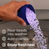 Infusions Calm in-Wash Laundry Scent Booster Beads, Lavender and Vanilla Bean, 30.1 oz
