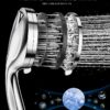 High Pressure Handheld Showerhead, 10 Spray Modes, with 60